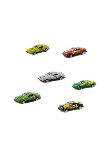 1:55 Ölçek Metal Model Arabalar Altılı Set 8 Cm