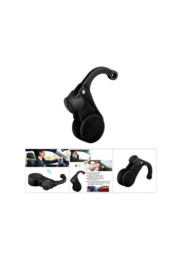 Kosona Sürücü Uyku Alarmı, Siyah Abs Materyal, Uyku Durumunda Sesli Uyarı, Kolay Taşınabilir, Sağlıklı Sürüş İçin