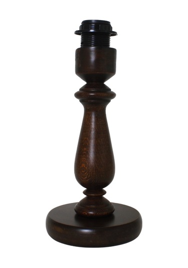 Koyu Ceviz Ahşap Abajur Ayak Vintage Model Ayk001245 Ceviz