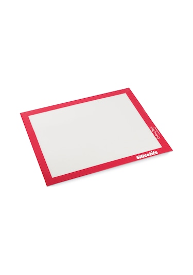 Silikon Büyük Pişirme Matı 40x60 Cm Kırmızı