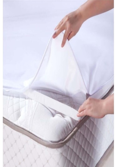 Bebesi Sıvı Geçirmez Bebe Alezi 70x110 Cm Micro Kumaş Beyaz