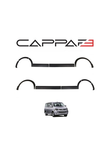 Volkswagen Transporter T5 2003-2009 Yıl Aralığı Uyumlu Kısa Şase Sağ Sürgü Dodik Seti 11 Parça