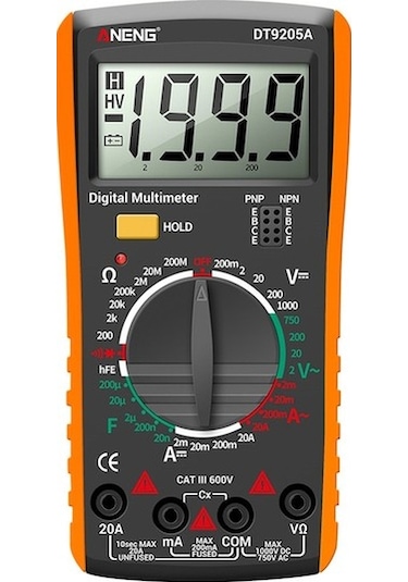 Agoodshop Kalem Tipi Yüksek Hassasiyetli Dijital Multimetre