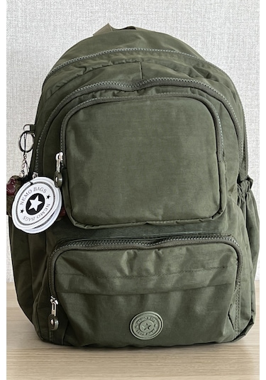 Nemo Bags Haki Sırt Okul Laptop Seyahat Spor Çantası