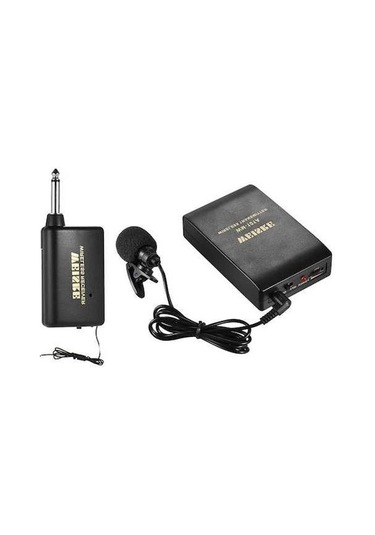 Novahub Taşınabilir Fm Kablosuz Mikrofon Sistemi: Lavalier Mikrofon Ve Vücut Vericili Konferans, Ders Anlatımı İçin