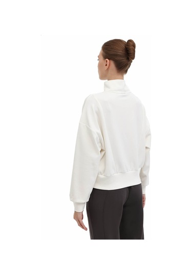 Lumberjack 5w Wl Denıl Yog1-9 5pr Ekru Kadın Sweatshirt A102020754 Ekru