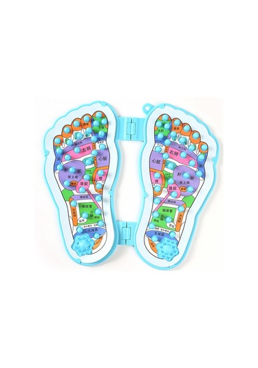 Butu Mlr-857 Ayak Akupunktur Noktası Masaj Pedi Ayak Akupresür Tahtası Ayak Fizyoterapi Masaj Aleti Çok Renkli