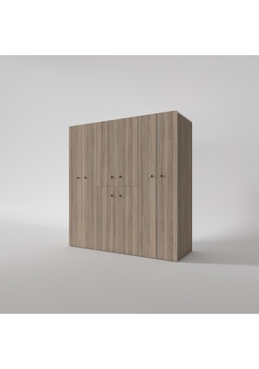 Kenzlife Çamaşır-Kurutma Makinesi Dolabı Ve Giysi Dolabı Suyuti Sol Crd 180 170 60 Banyo Çok Renkli