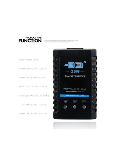 Lityum Pil Balans Şarj Cihazı 2-3 Cell 7.4V 11.1V B3 20W 220V