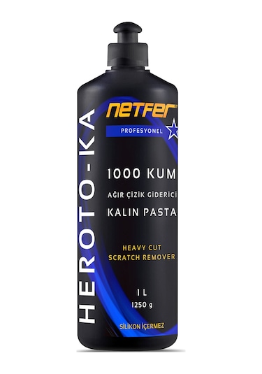 Netfer Heroto-ka Kalın Çizik Giderici Pasta 1 L