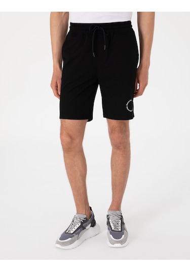 Pierre Cardin Erkek Siyah Şort Örme 50310107-vr046 Siyah