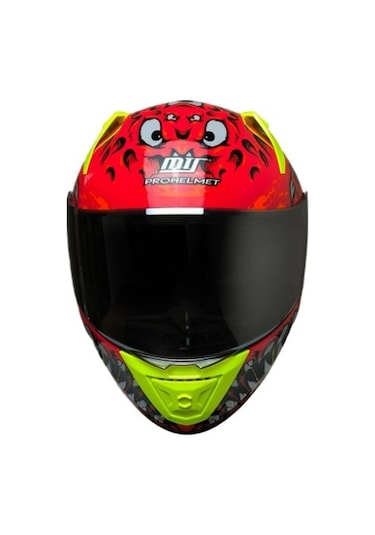 Mts M-801 Demon Fullface Güneş Vizörlü Motosiklet Kaskı Kırmızı