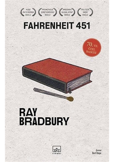 Fahrenheit 451 - 70. Yıl Özel Baskısı - Ray Bradbury - İthaki Yayınları