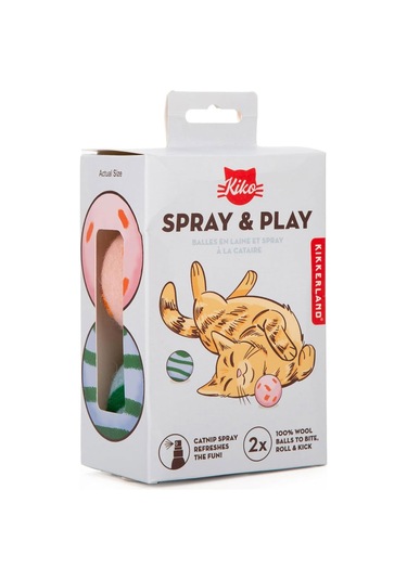 Kikkerland Kiko Spray & Play Cat10