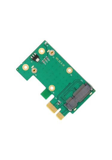 Yuntech01 Masaüstü Bilgisayarlar İçin Mini Pcı-e'den Pcı-e'ye Dönüştürücü Adaptör, Antenli, Plug And Play, Dayanıklı Pcb Malzeme