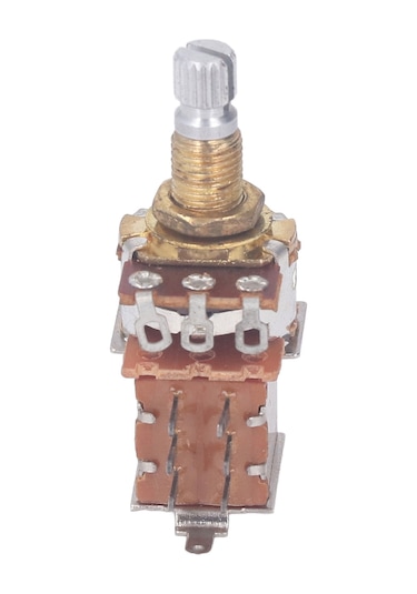 Hfambition Gitar/bas İçin 500k Ohm Lineer Konik Potansiyometre, Push-pull Anahtarlı Hacim Ve Ton Kontrolü