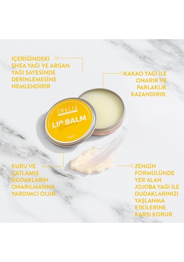 Thalia Yoğun Nemlendirme Etkili Muz Aromalı Dudak Balsamı 12 G