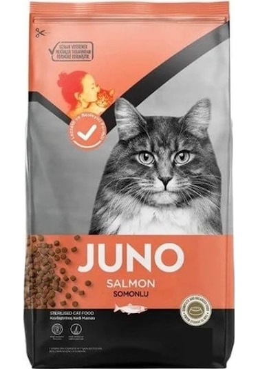 Juno Balıklı Kısırlaştırılmış Yetişkin Kedi Maması 2 KG