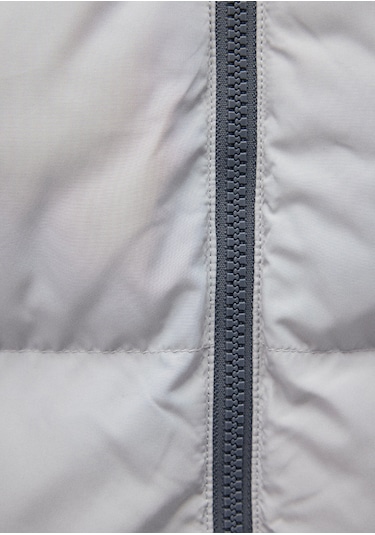 Mavi - Kapüşonlu Gri Şişme Mont 0110349-70075 Gri