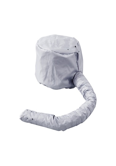 Fosenze Isıtmalı Saç Kurutma Şapkası - Gümüş Renk, El Yapımı Saç Bakım Aksesuarı Gümüş