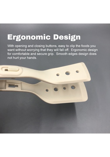 Symbee Kırmızı Çift Fonksiyonlu Islak Yemeği Kırpan Ve Tutan Silikon Mutfak Aleti - Izgara, Omlet, Pizza, Biftek İçin Sıcak Dayanıklı Uzun Kollü Çok Renkli