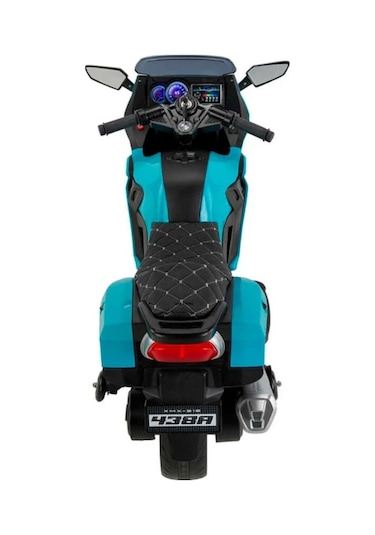 438a Xmx-316 Ledli Akülü Motor 12 Volt Turkuaz