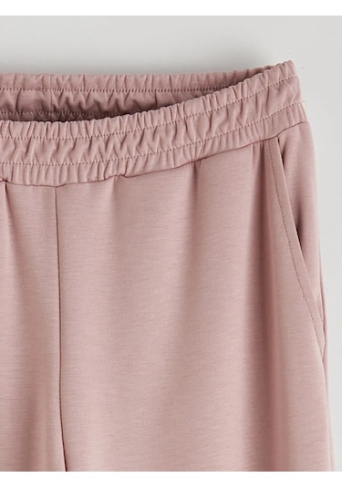 Lc Waikiki Pembe Soft Touch Kadın Jogger Eşofman Altı
