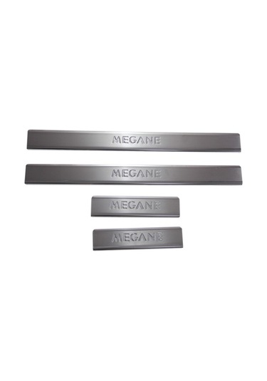 Renault Megane 2 Sedan Krom Kapı Eşiği 2004-2010 Paslanmaz Çelik N11.2920