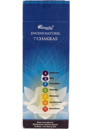 Aromatika - Seven Chakra Çubuk Tütsü