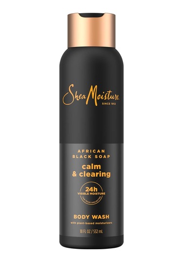 Shea Moisture African Black Soap Calm & Clearing Duş Jeli 532ml Ferah