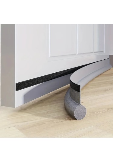 Sunshine011 Beyaz Tek Taraflı Yapışkanlı Suni Deri Kapı Altı Ses Ve Rüzgar İzolasyon Bandı Diğer