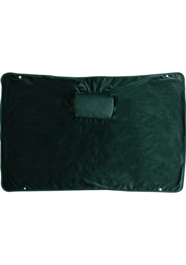 Xindoker Usb 5v Isıtmalı Flanel Şal-pillows, 45-50 C Sabit Sıcaklık, Yıkama Uyumlu, Dışarıda-ofis-ev Kullanıma Uygun, Yeşil 110x70cm