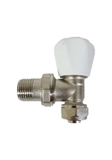 RADYATÖR VANASI 16x1/2" KÖŞE PE-X BAĞLANTI