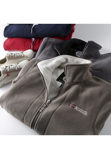 Sonbahar Ve Kış Kalın Bol Günlük Erkek Ceketi Haki