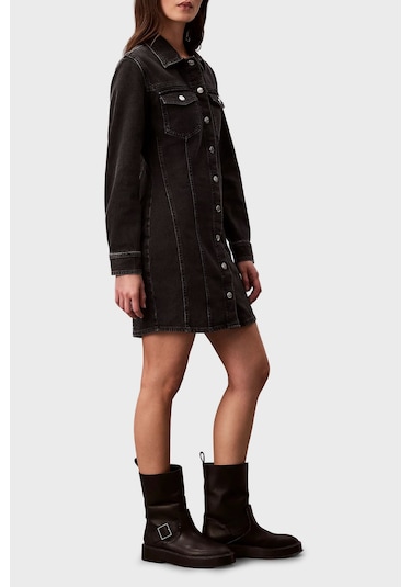 Calvin Klein Bayan Elbise Lv047d775g 846 Siyah Siyah Calvin Klein Bayan Elbise Lv047d775g 846 Siyah Siyah