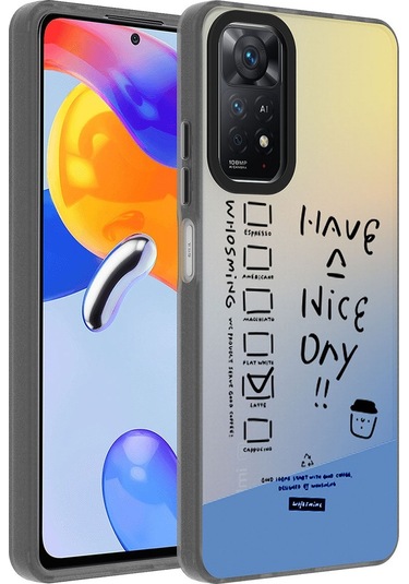 Xiaomi Redmi Note 11 Pro 5g Kılıf Desenli Zore Dragon Sert Kapak Have