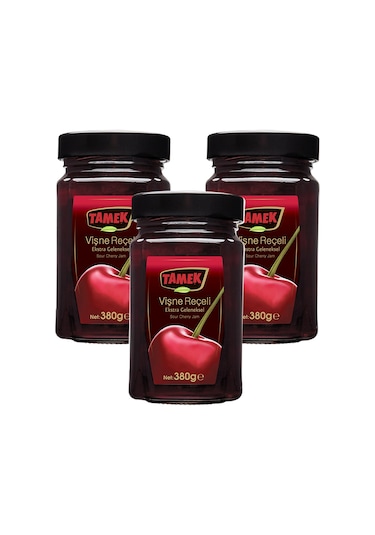 Tamek Vişne Reçeli 3 x 380 G