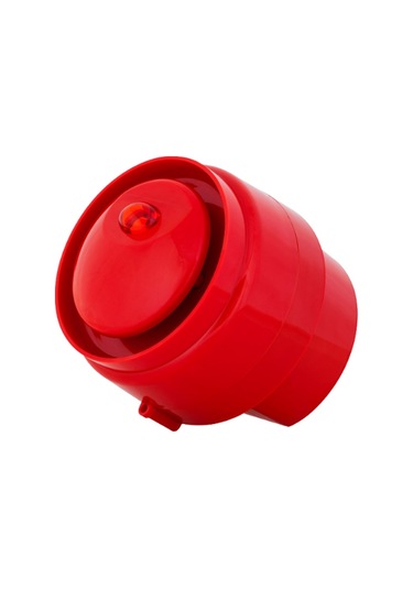 Elektronik Siren Flaşör, Harici Tip, 12-24V DC, EN54-3 ve EN54-23