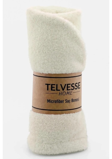 Alastor Saç Havlusu Kalın Mikrofiber Havlu Bej Renginde Bej