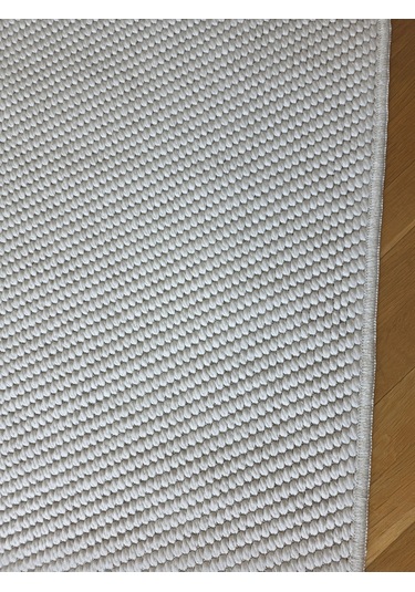 Lara Krem Sisal İskandinav Extra Yumuşak Özel Kesim Kolay Temizlenen Salon Koridor Mutfak Halısı 02-krem