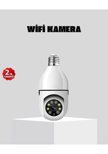 Akıllı Duy Kamera 360 Derece Dönebilir Ve Ptz Teknolojili