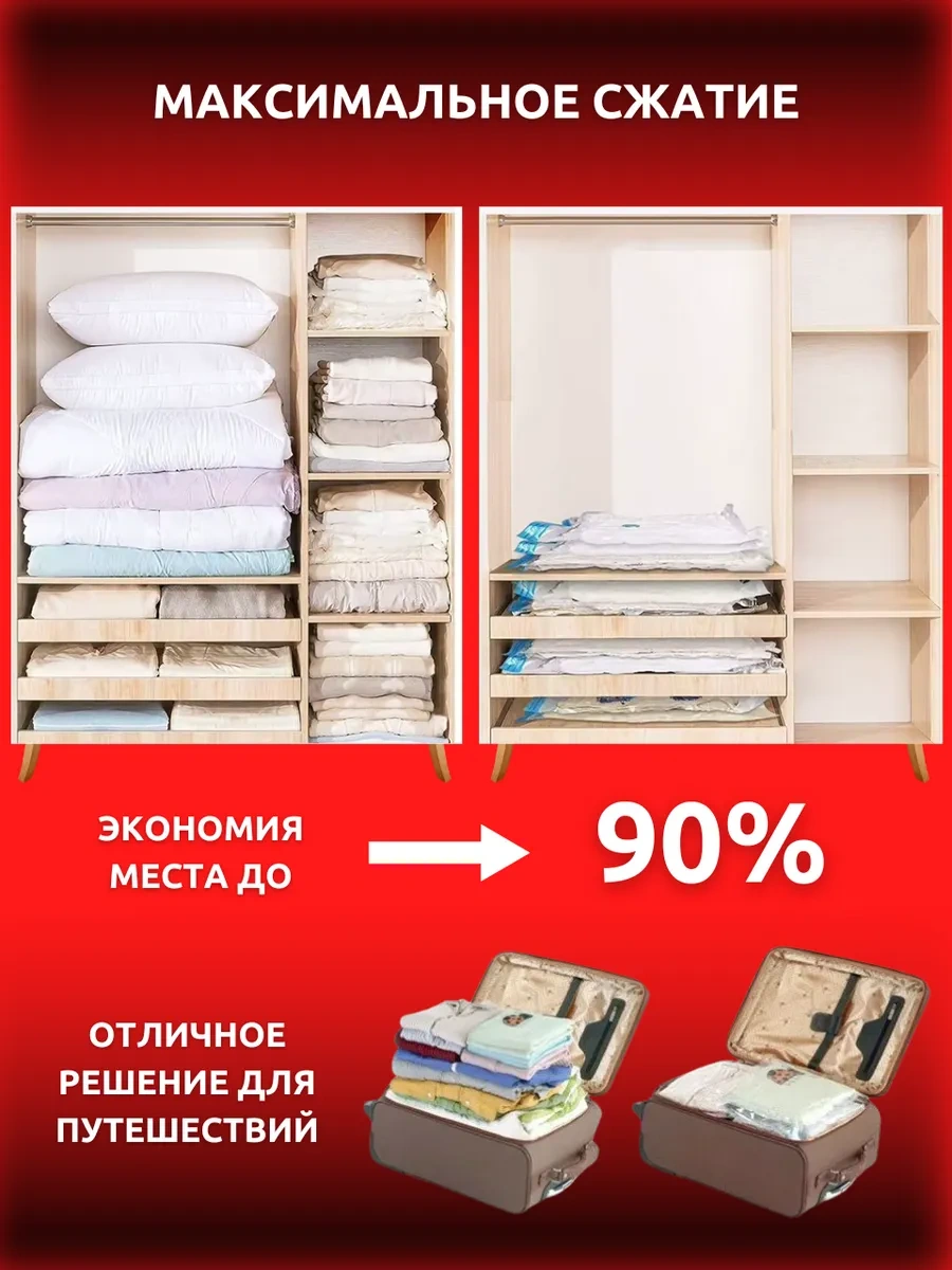 Gfg Premium Kıyafet Ve Eşya Depolamak İçin Vakumlu Paketler 20 Adet 309965419