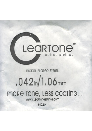 Cleartone Electric Single .042 Elektro Gitar Tek Tel
