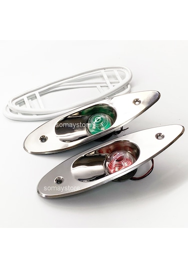 Tekne Gömme Burun Feneri Takım Led 12V