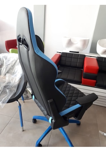 Gaming Oyuncu Koltuğu 3D Kolçaklar - Sırt Tam Yatar
