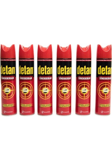 Detan Sinekkıran Su Bazlı 6 x 275 ML