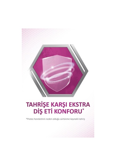 Yastık Konforlu Diş Protezi Yapıştırıcı Krem X 4 Adet