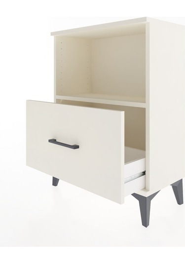 Arges Komodin Tek Çekmeceli 60x30x80 Aytaşı-aytaşı Aytaşı