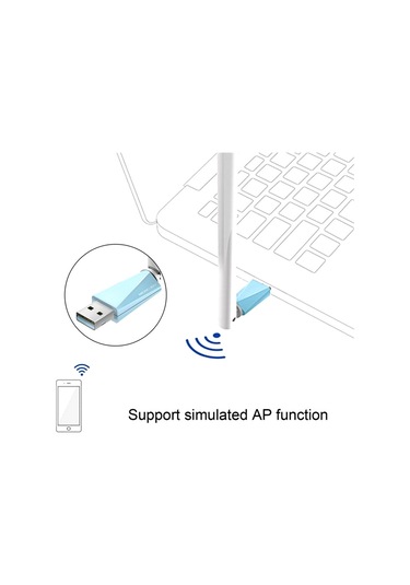 Sones Mercury Mw150uh Mini Usb Kablosuz Ağ Kartı Masaüstü Bilgisayar Dizüstü Bilgisayar Wifi Alıcısı