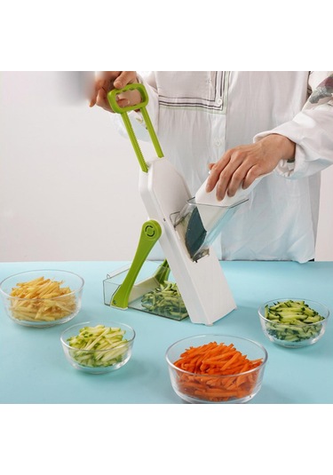 Suntek Sebze Doğrayıcı Mandoline Dilimleyici, Patates Yeşil Diğer